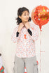 BUBBLE GUM PINK SANTA SHIRT